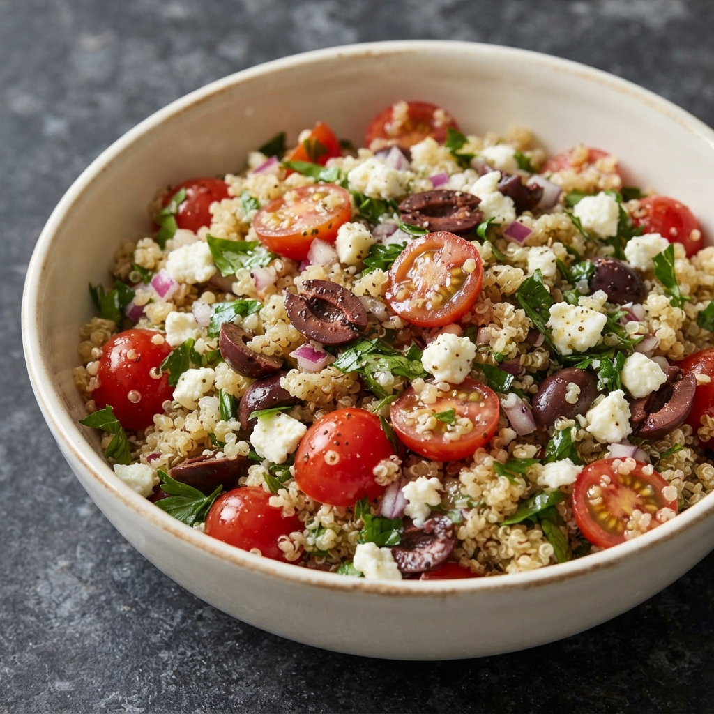 Top-Rated Greek Quinoa Salad