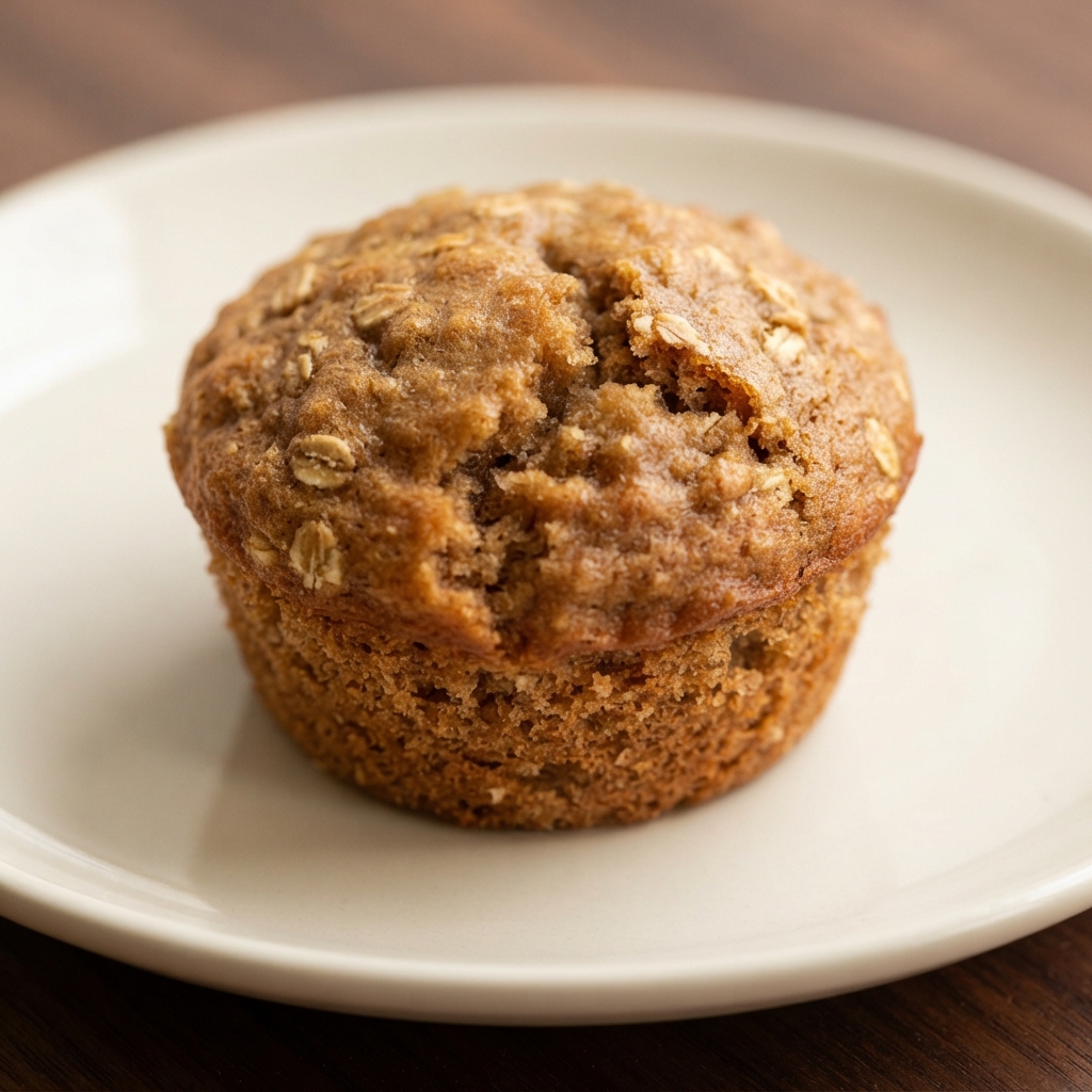 Applesauce Oat Muffins
