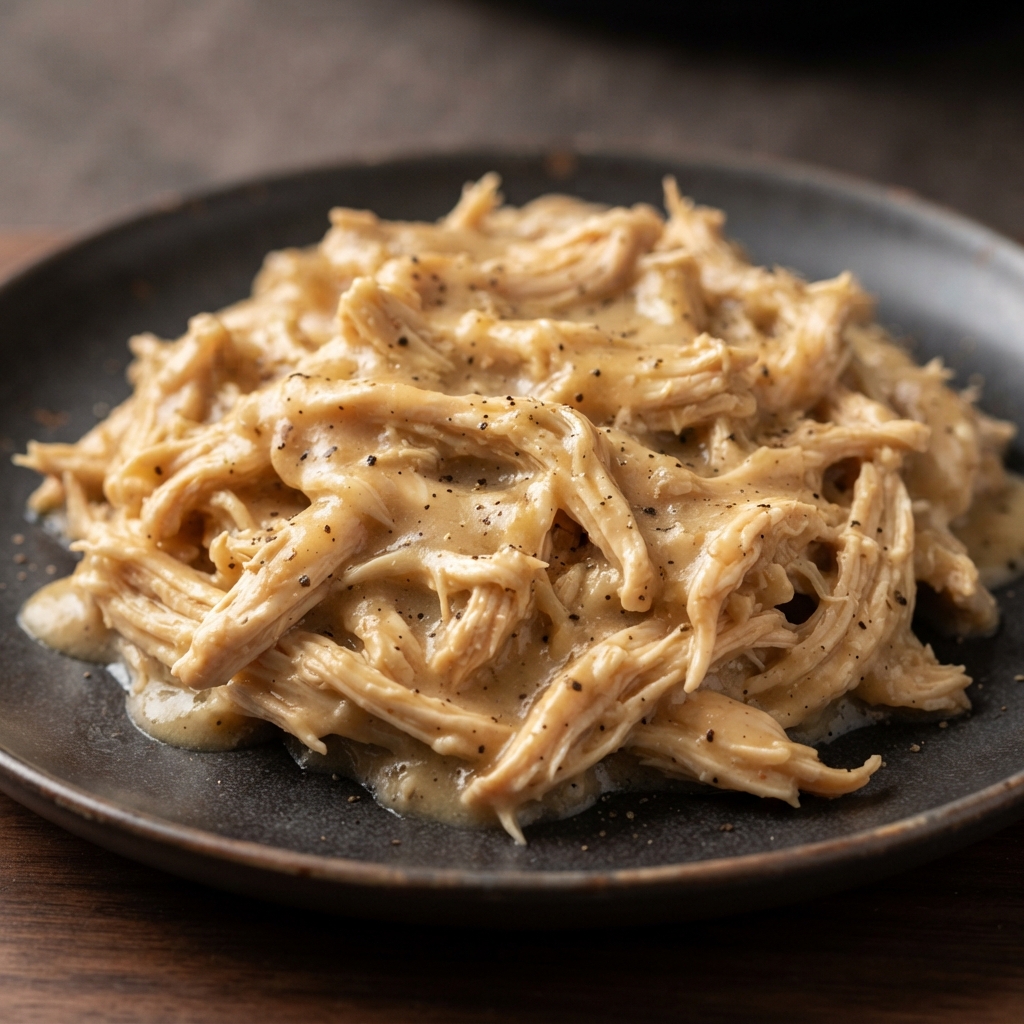 Crockpot Chicken with Country Gravy