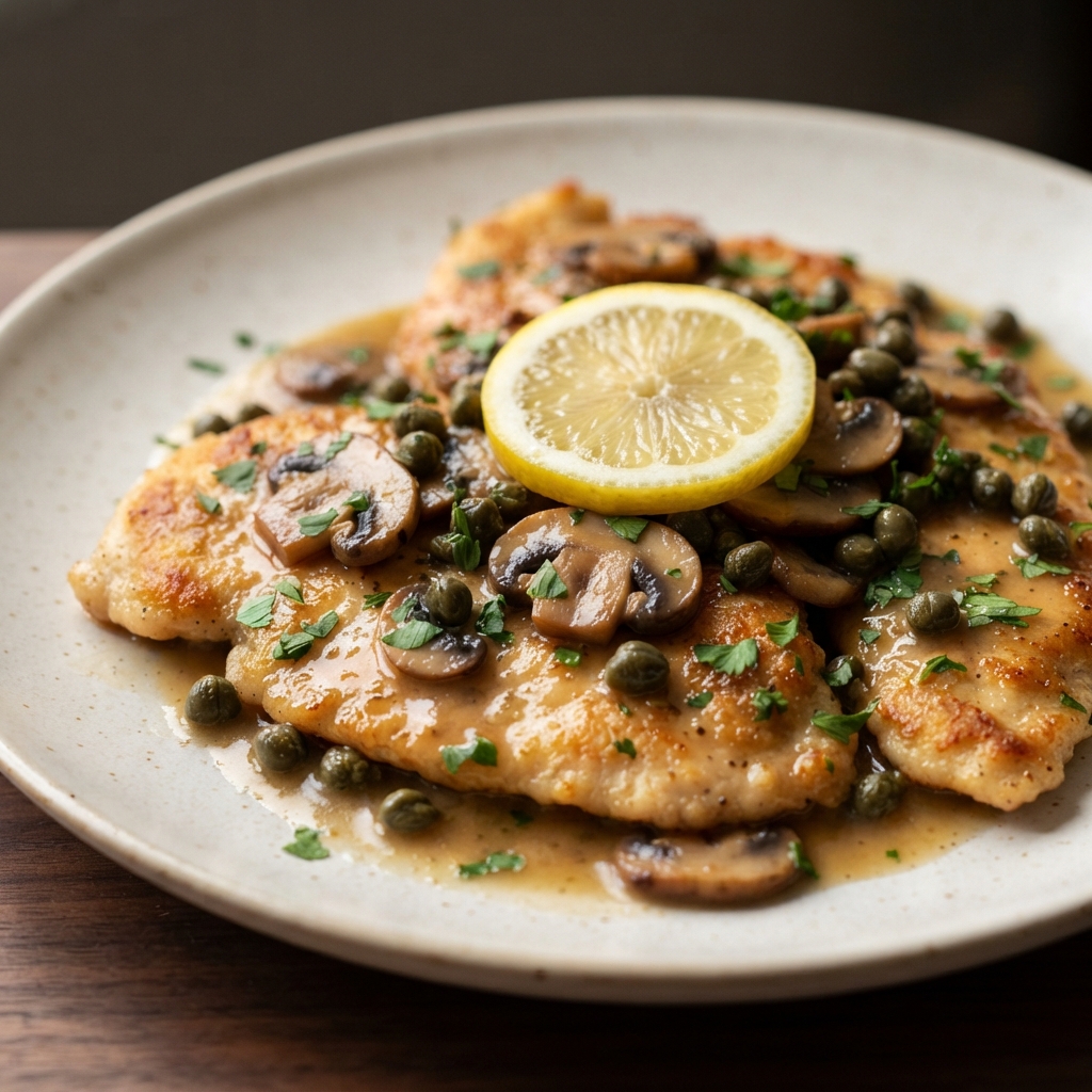 Lemon-Caper Chicken Scallopini