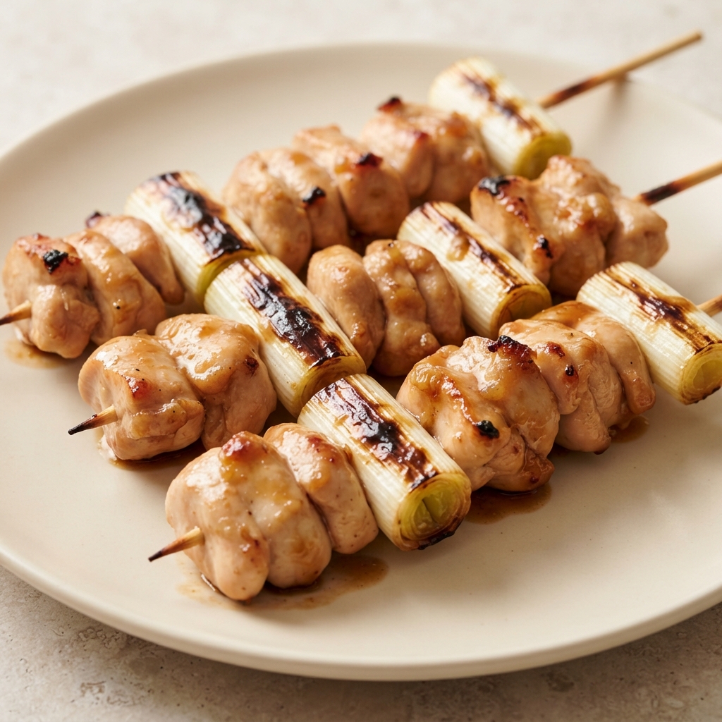 Japanese Chicken Yakitori Skewers