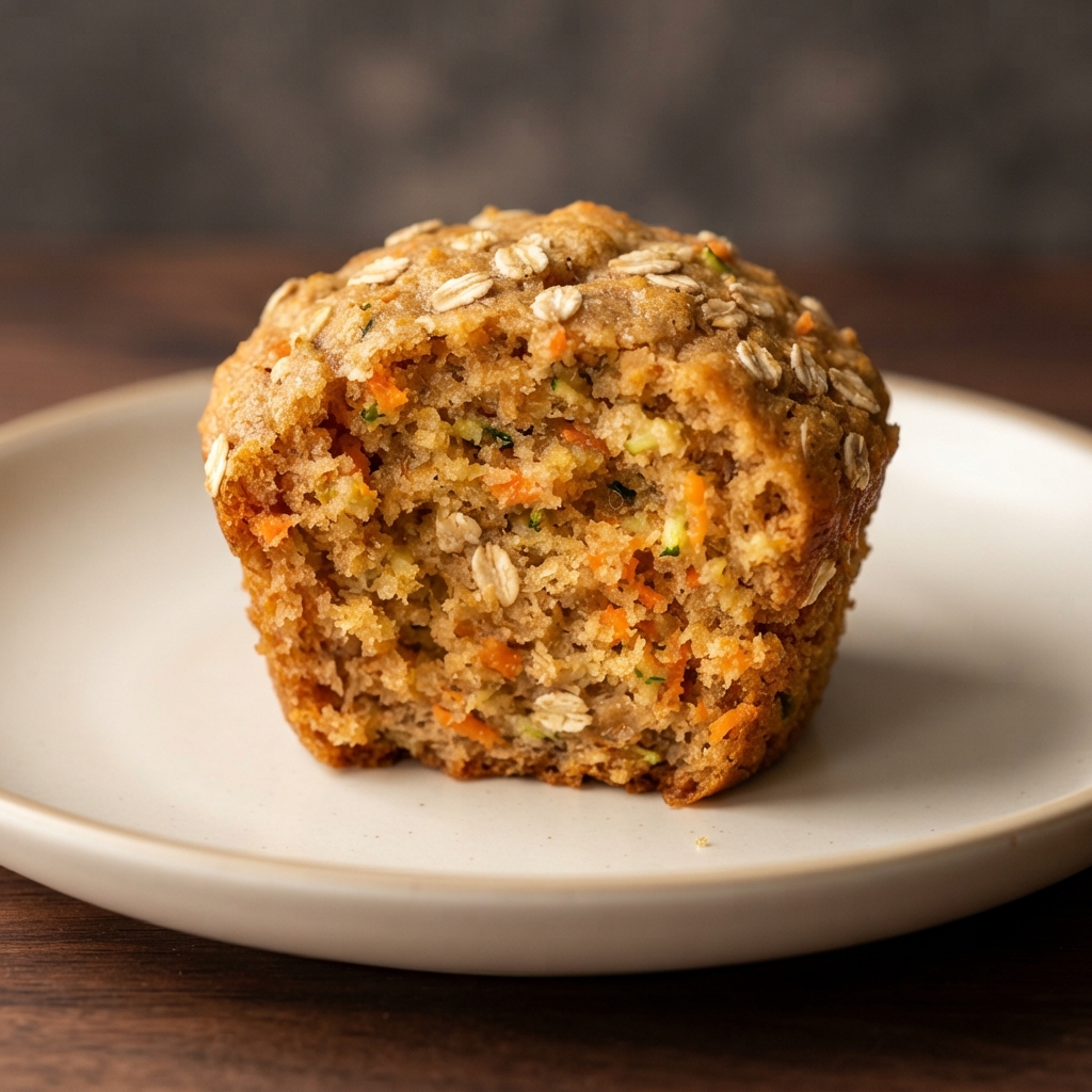 Kid-Friendly Carrot & Zucchini Muffins