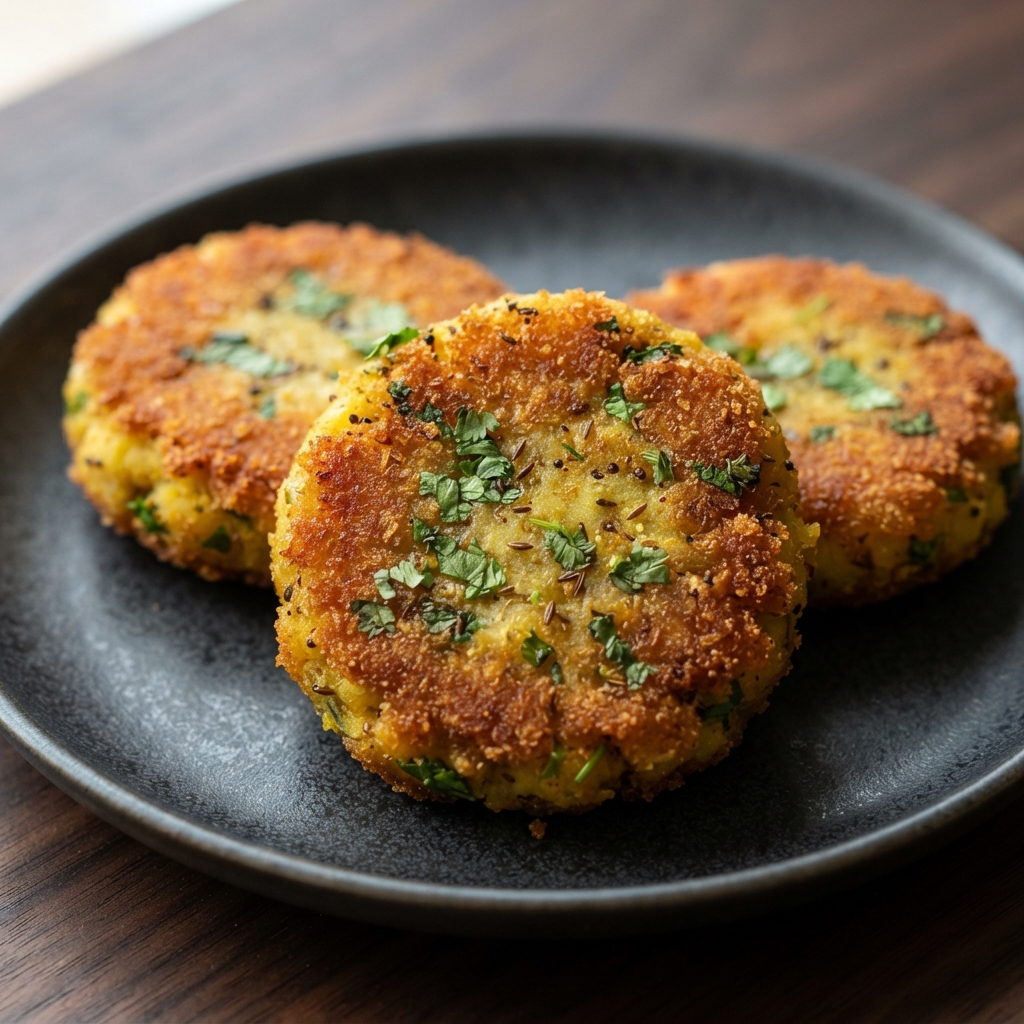 Spiced Indian Potato Patties