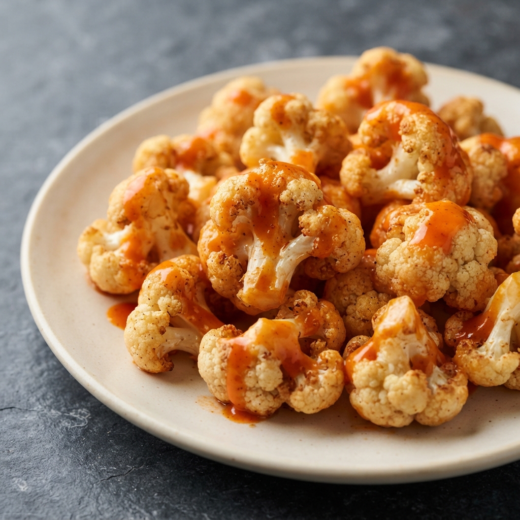 Buffalo Cauliflower Bites in the Air Fryer