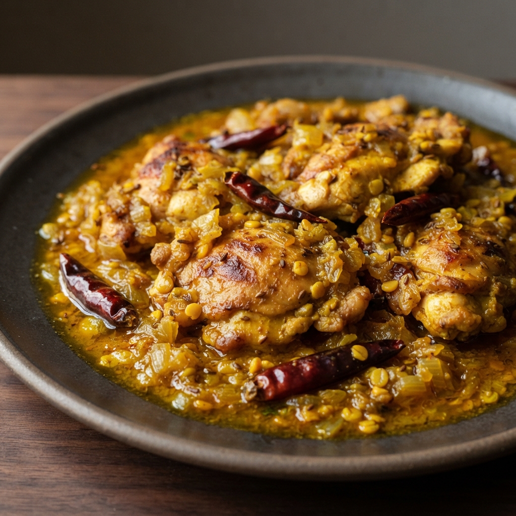 Chettinad-Inspired Indian Chicken