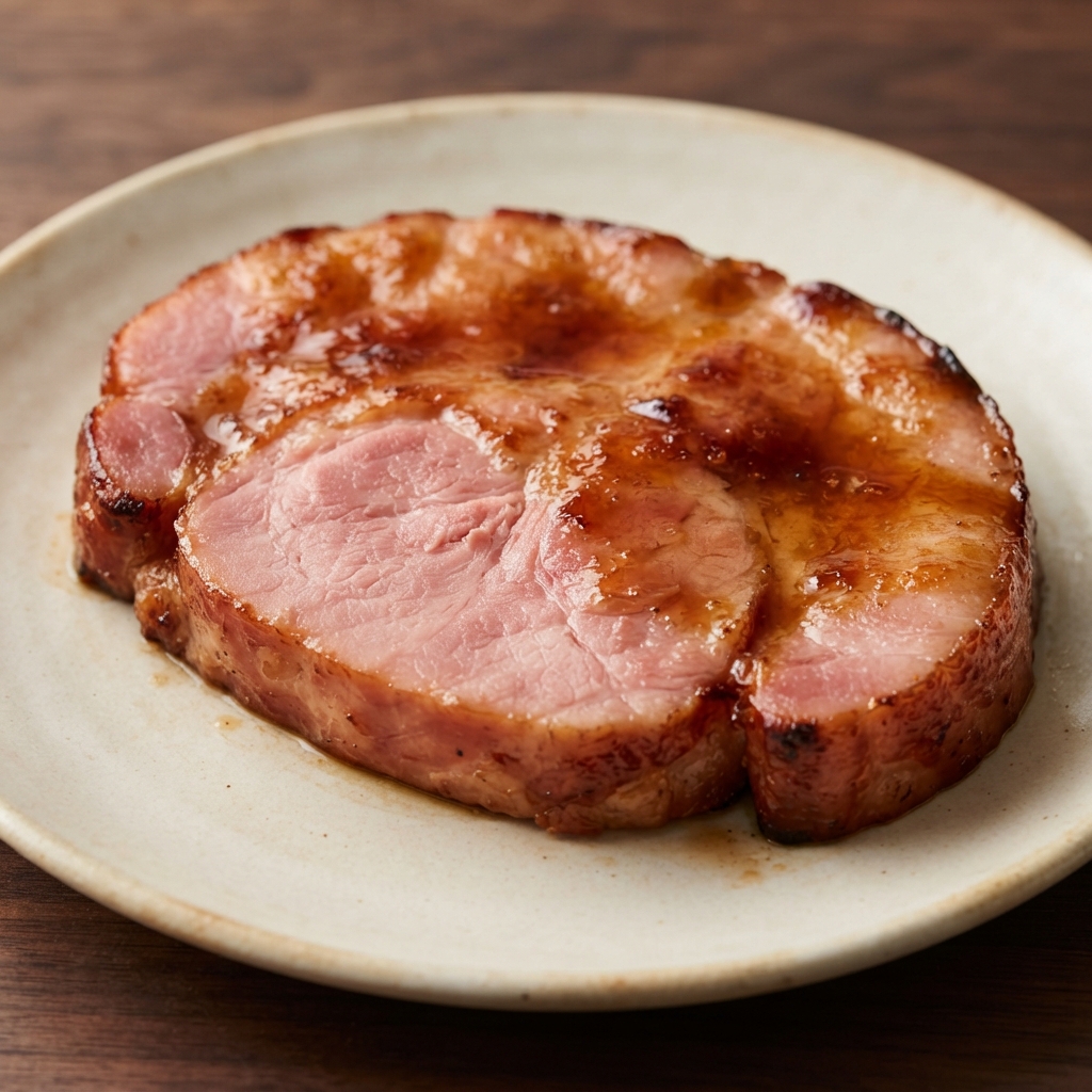 Easy Baked Ham Steaks