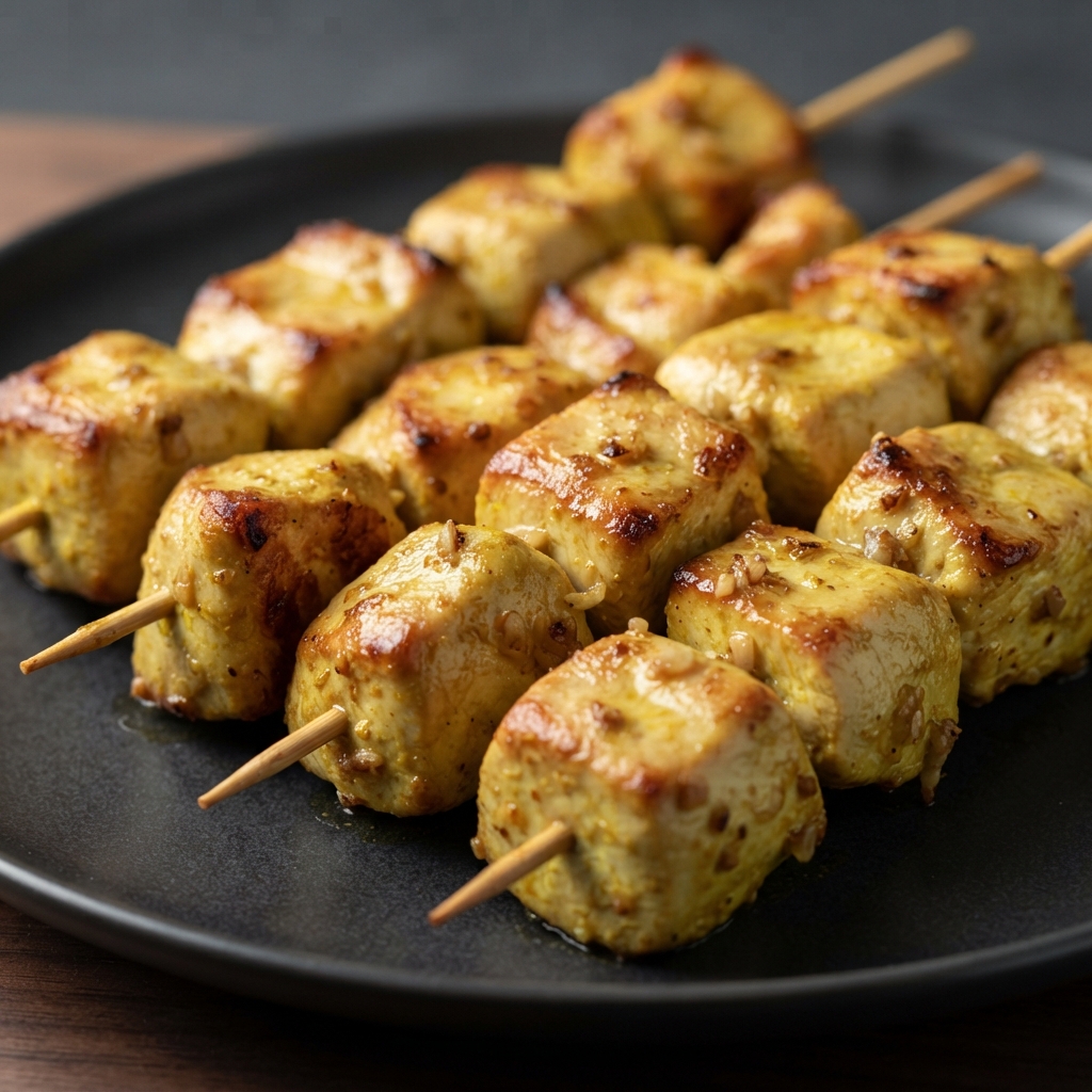 Marinated Chicken Skewers