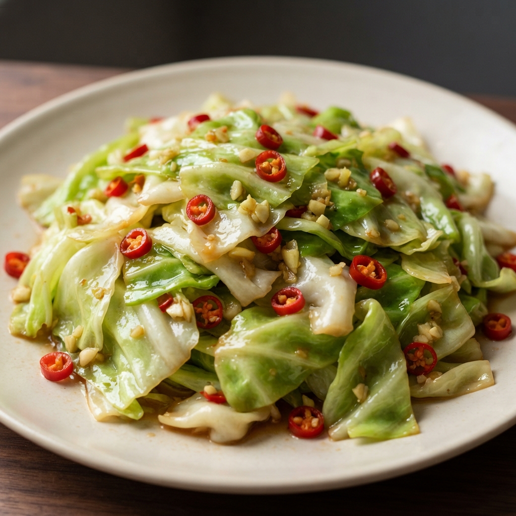 Taiwanese Cabbage Stir-Fry