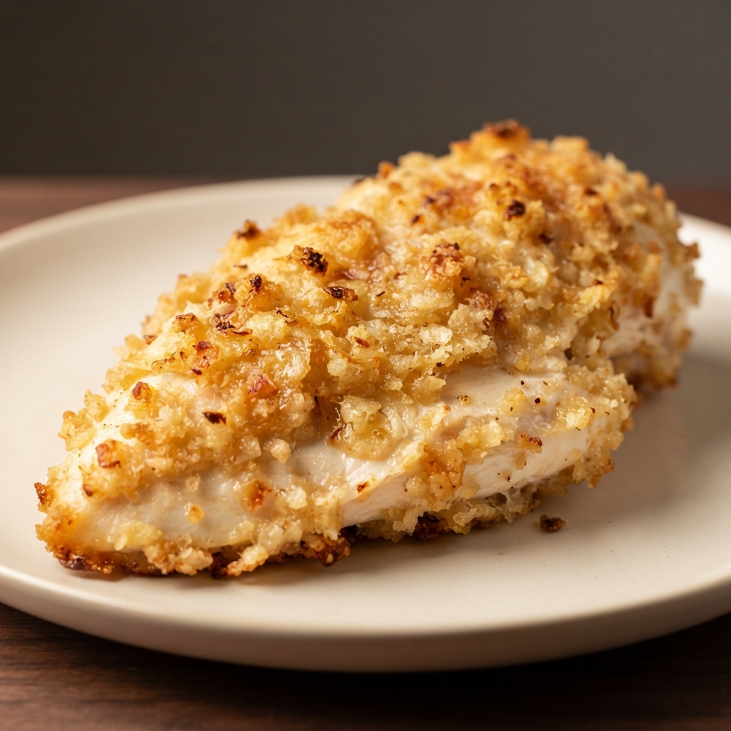 Crispy Potato-Chip Crusted Chicken