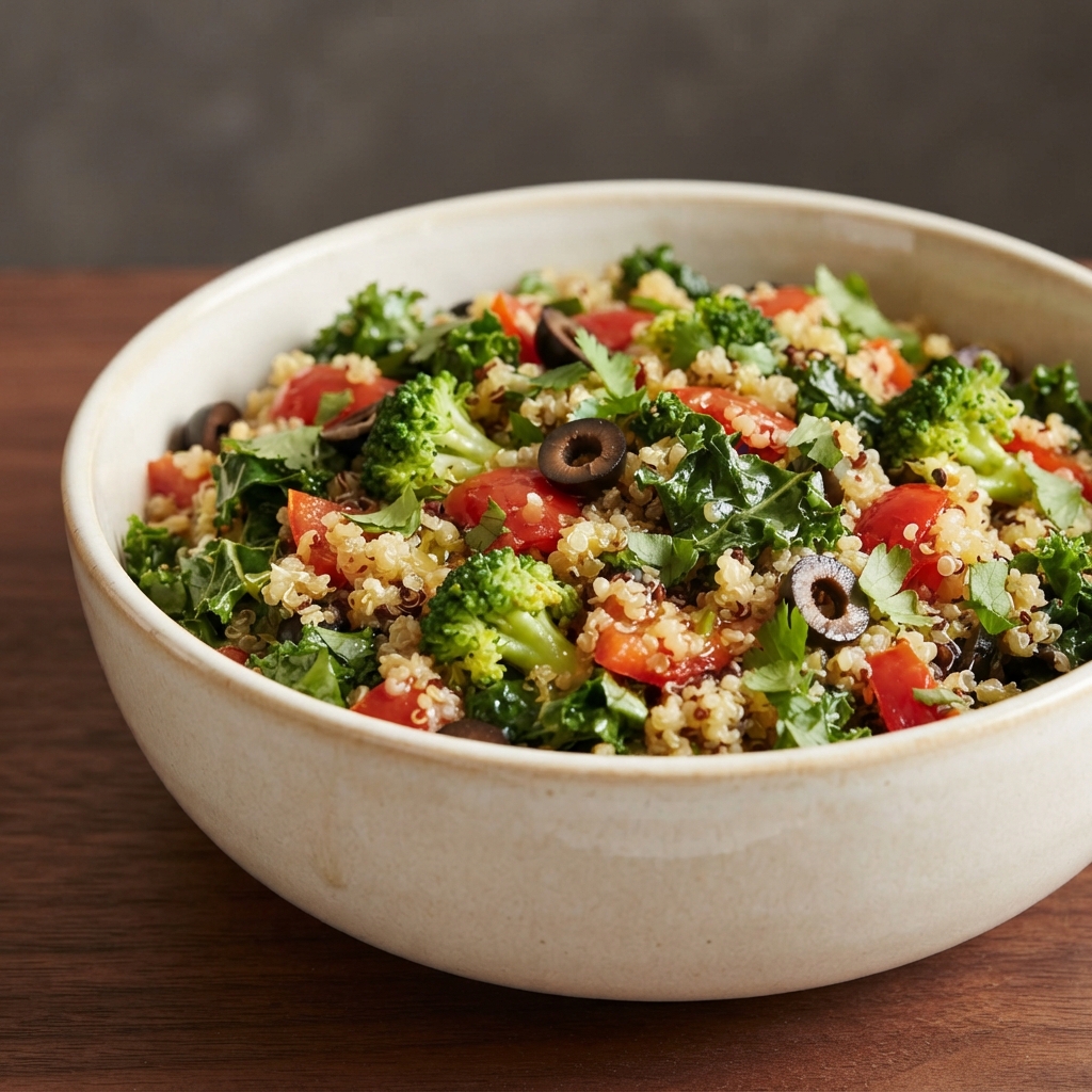 One-Pan Quinoa Veggie Salad