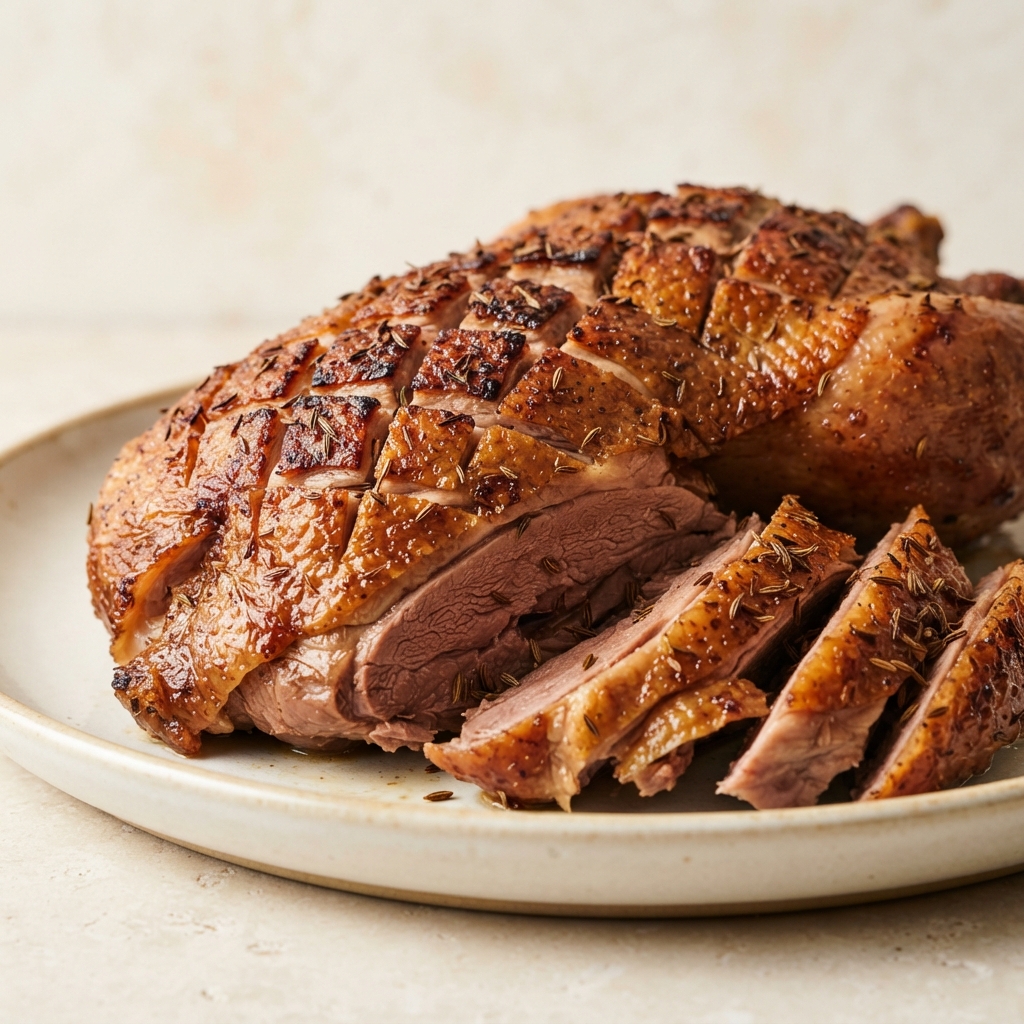 Windy City Roast Duck with Caraway