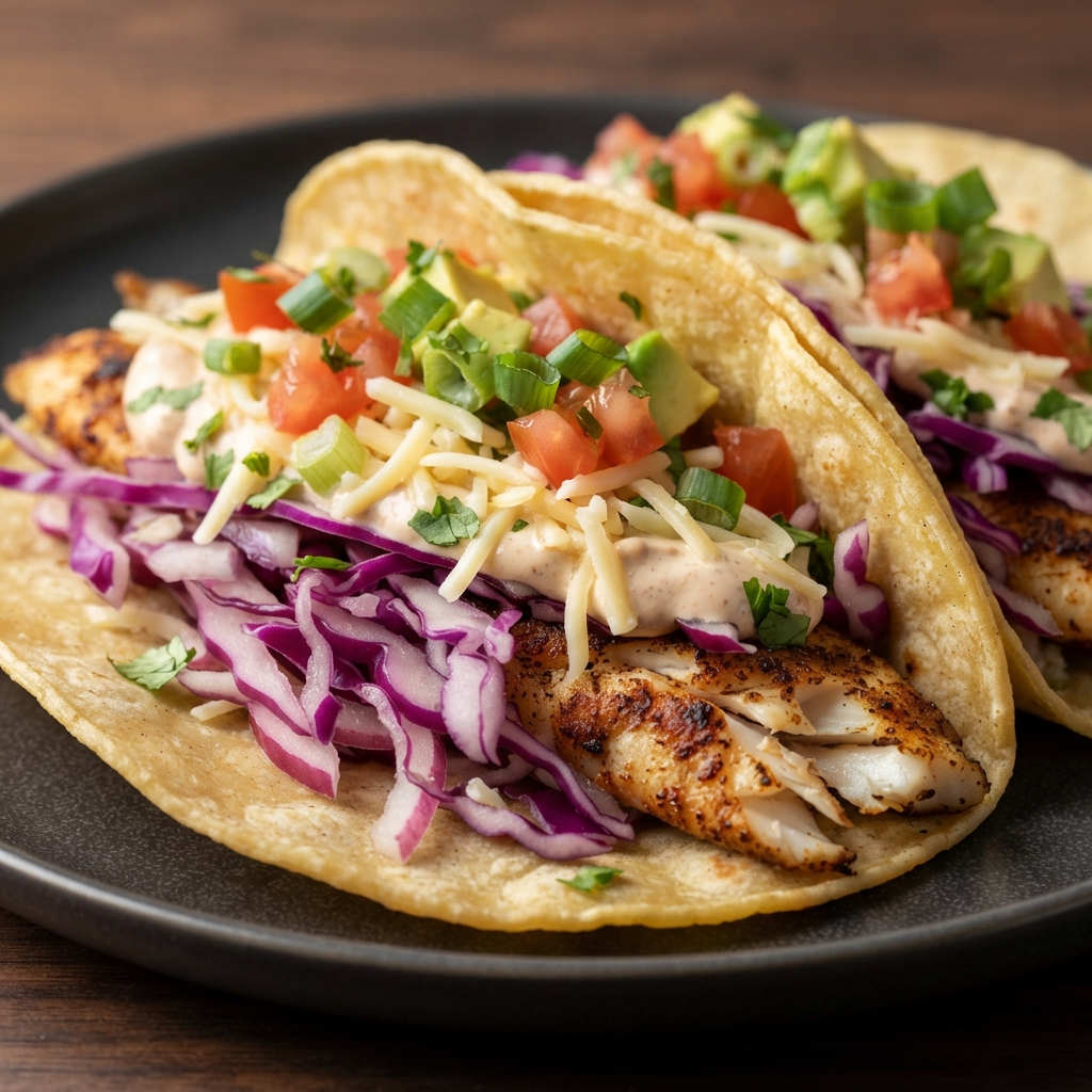 Char-Grilled Catfish Tacos
