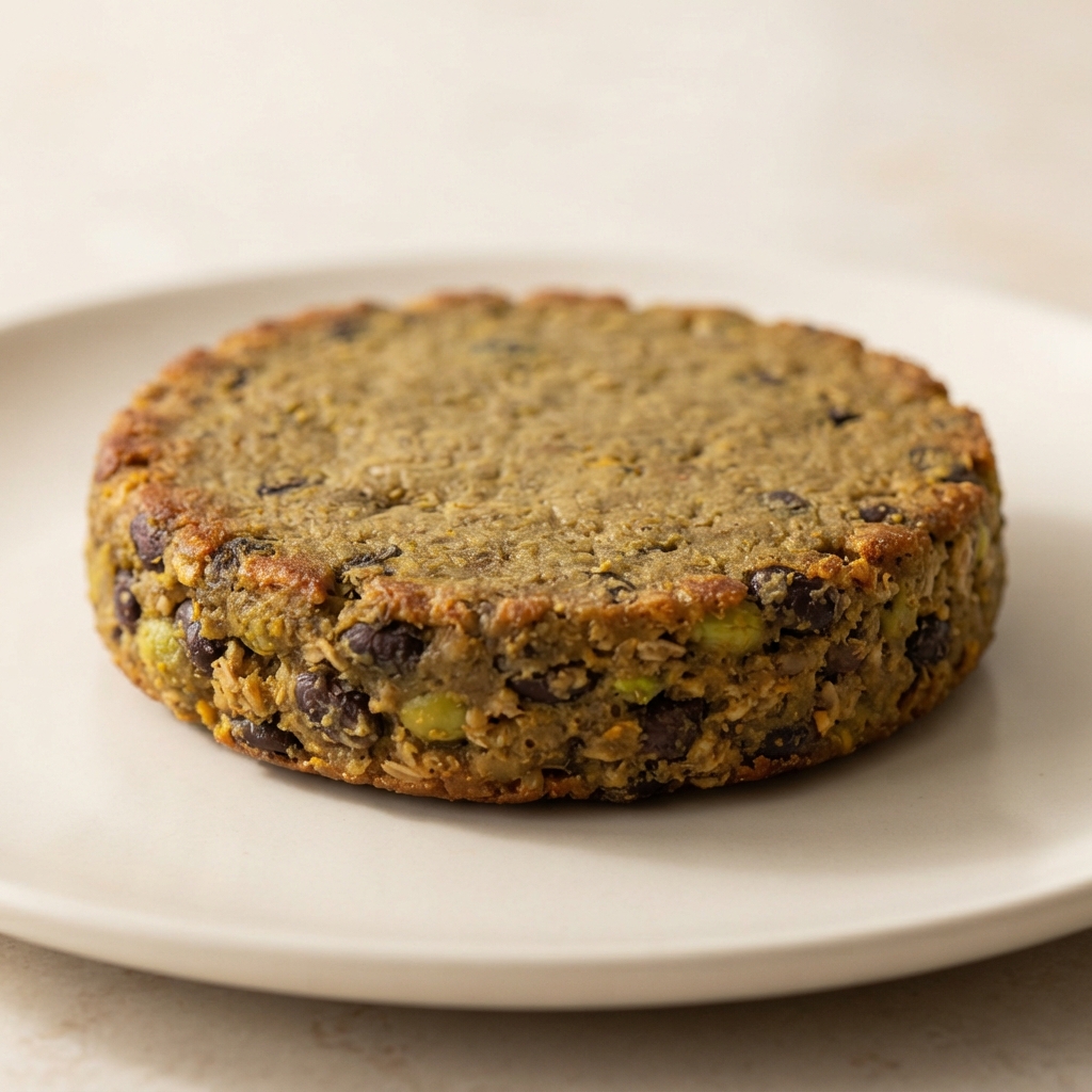 Edamame–Black Bean Veggie Patties