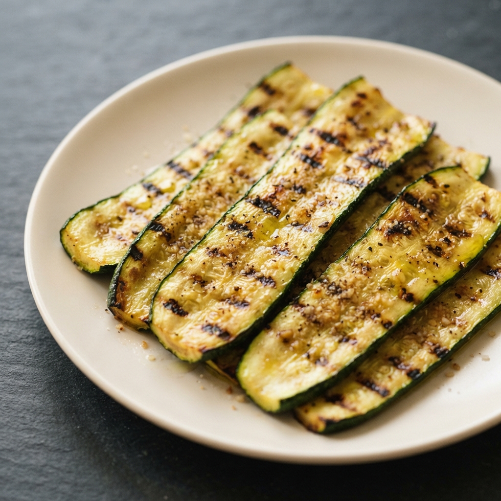 Grilled Zucchini Slices