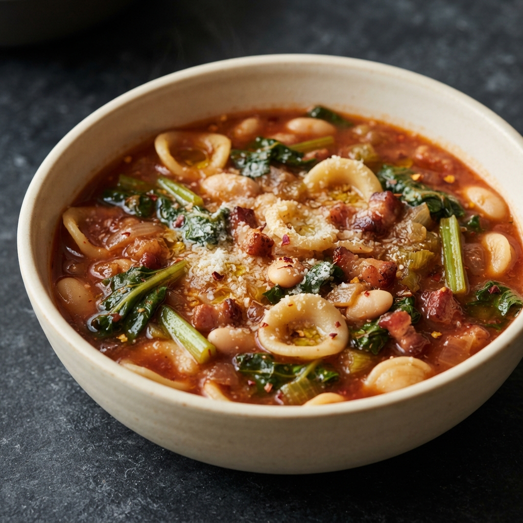 New Year’s Lucky Pasta e Fagioli