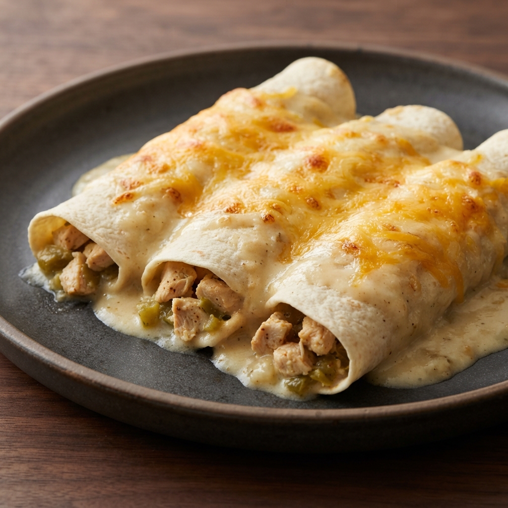 Chicken Enchiladas with Cream of Chicken Soup