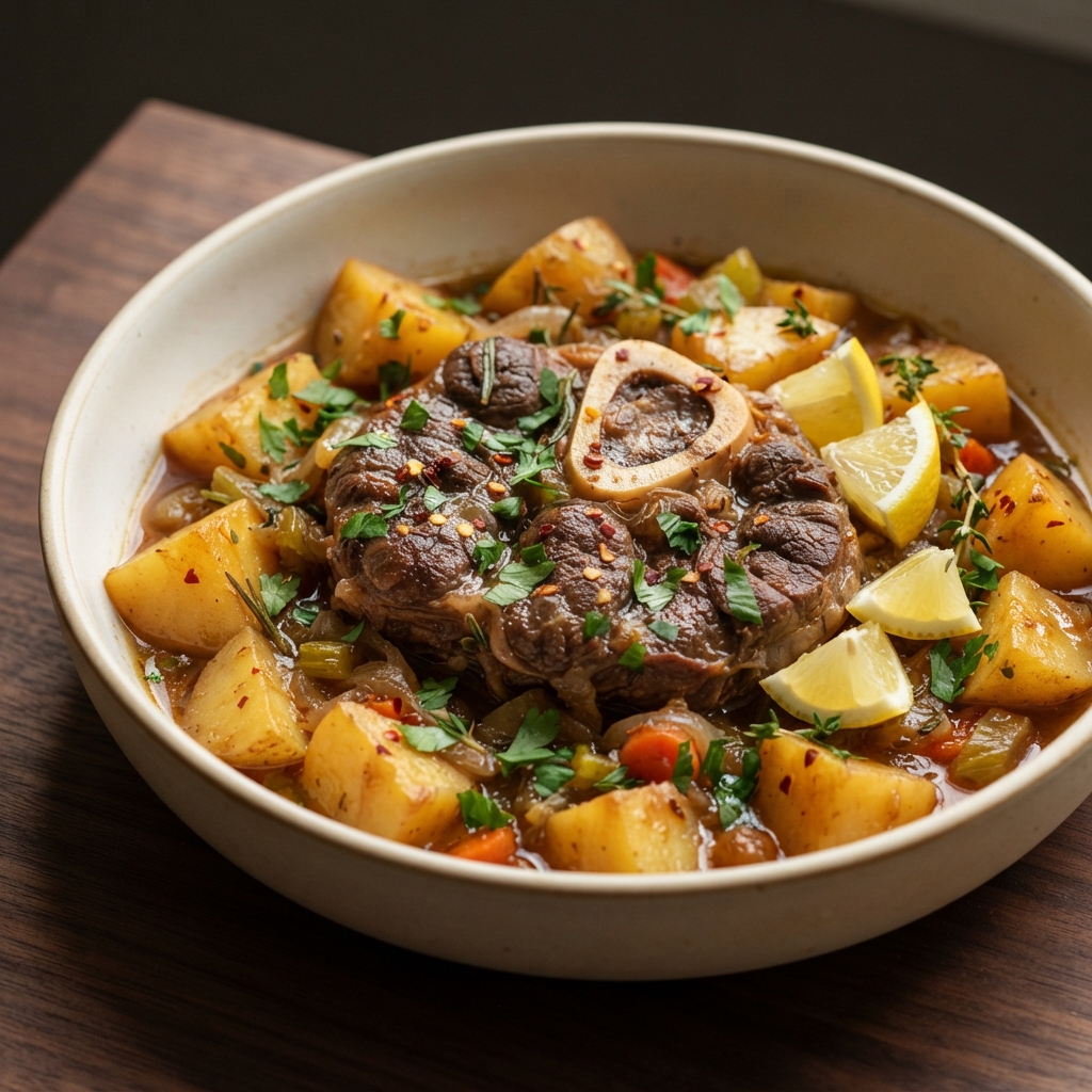 Tuscan-Style Braised Beef with Potatoes