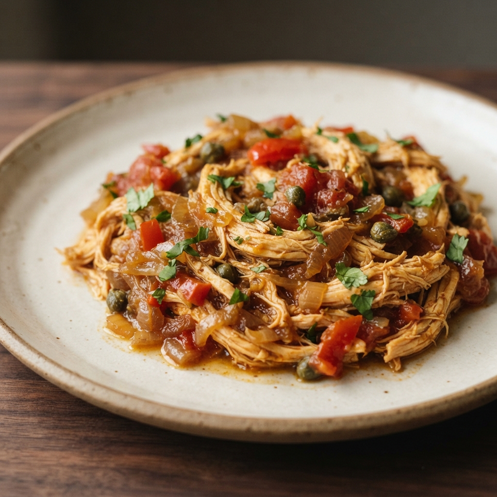 Pollo Mechado: Venezuelan Shredded Chicken