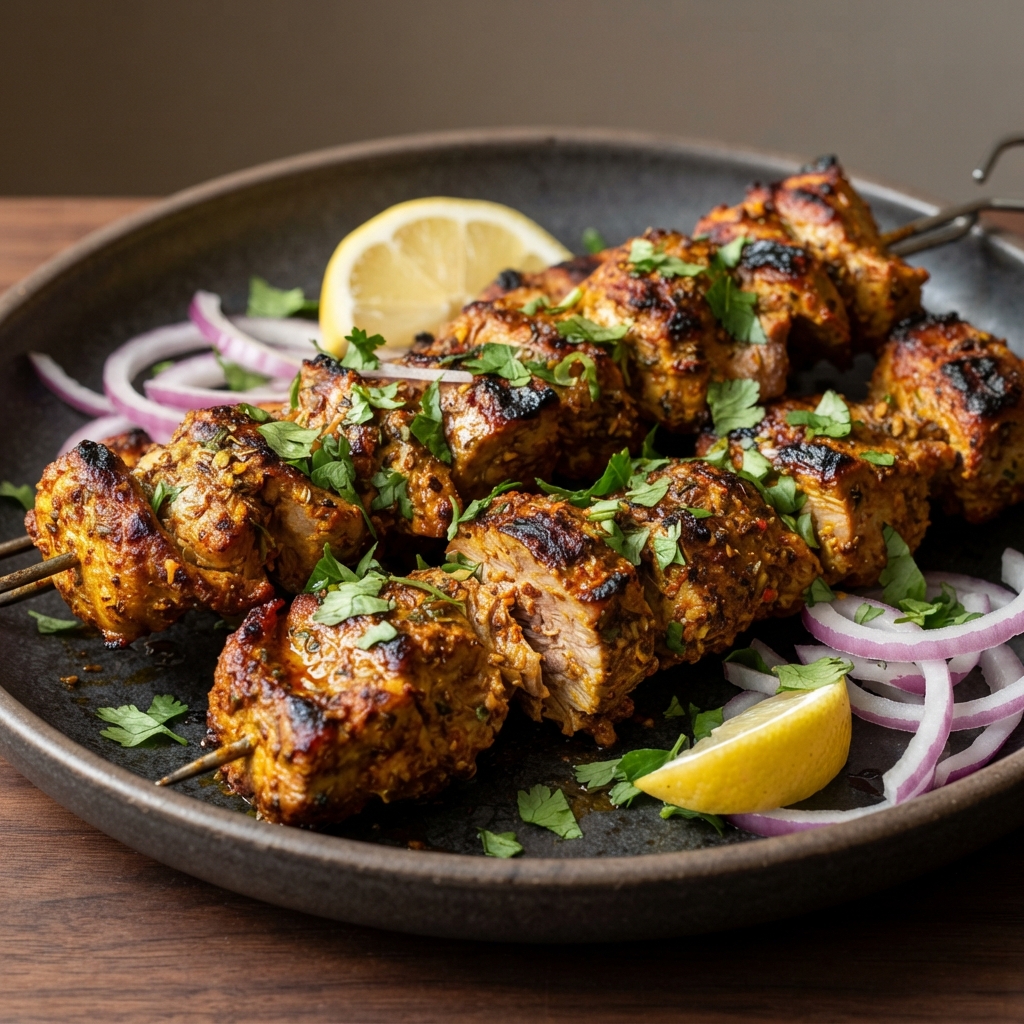 Grilled "Tandoori" Lamb