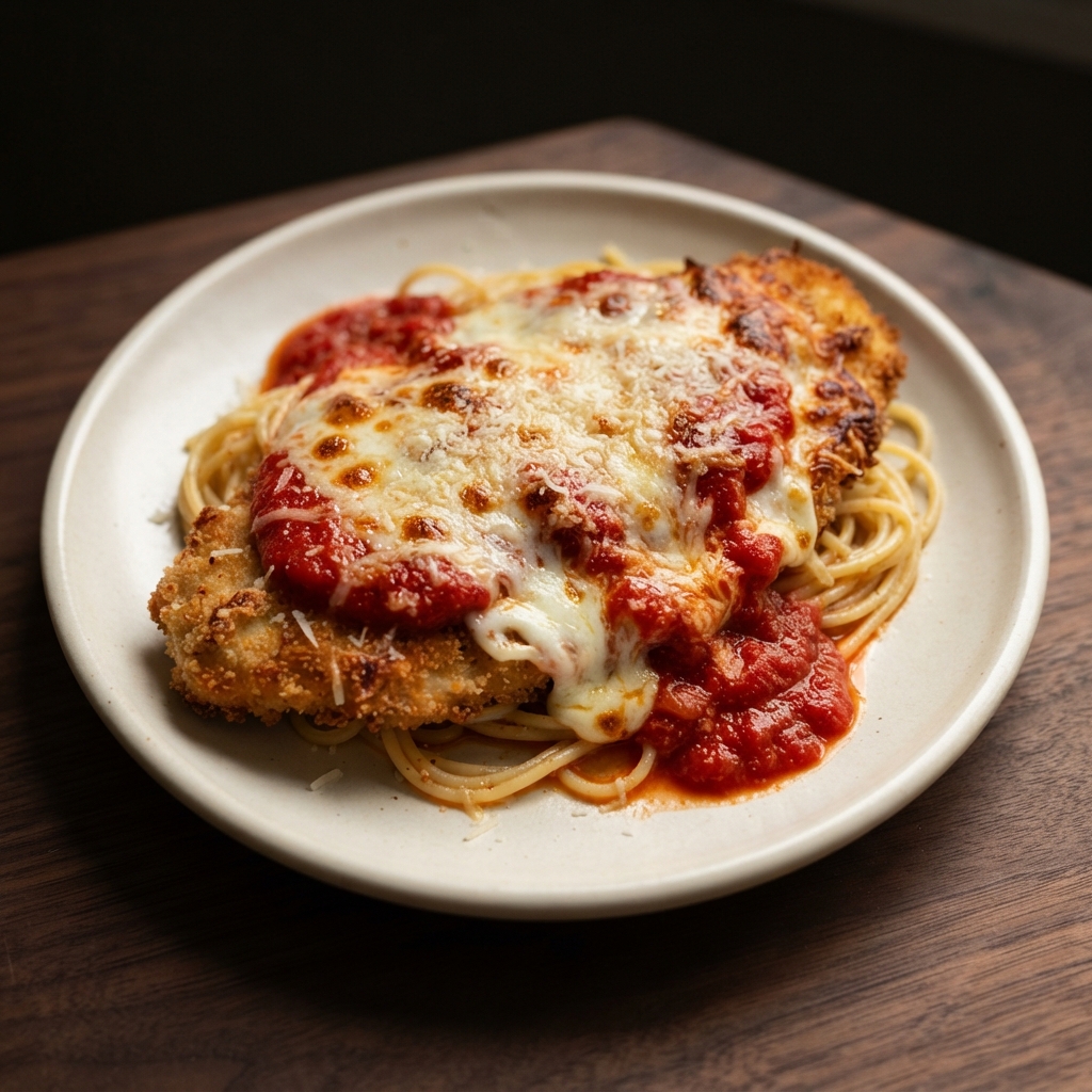 Speedy Oven Chicken Parmesan