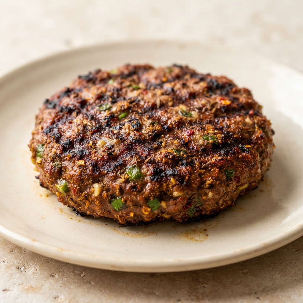 Curried Lamb Burger Patties