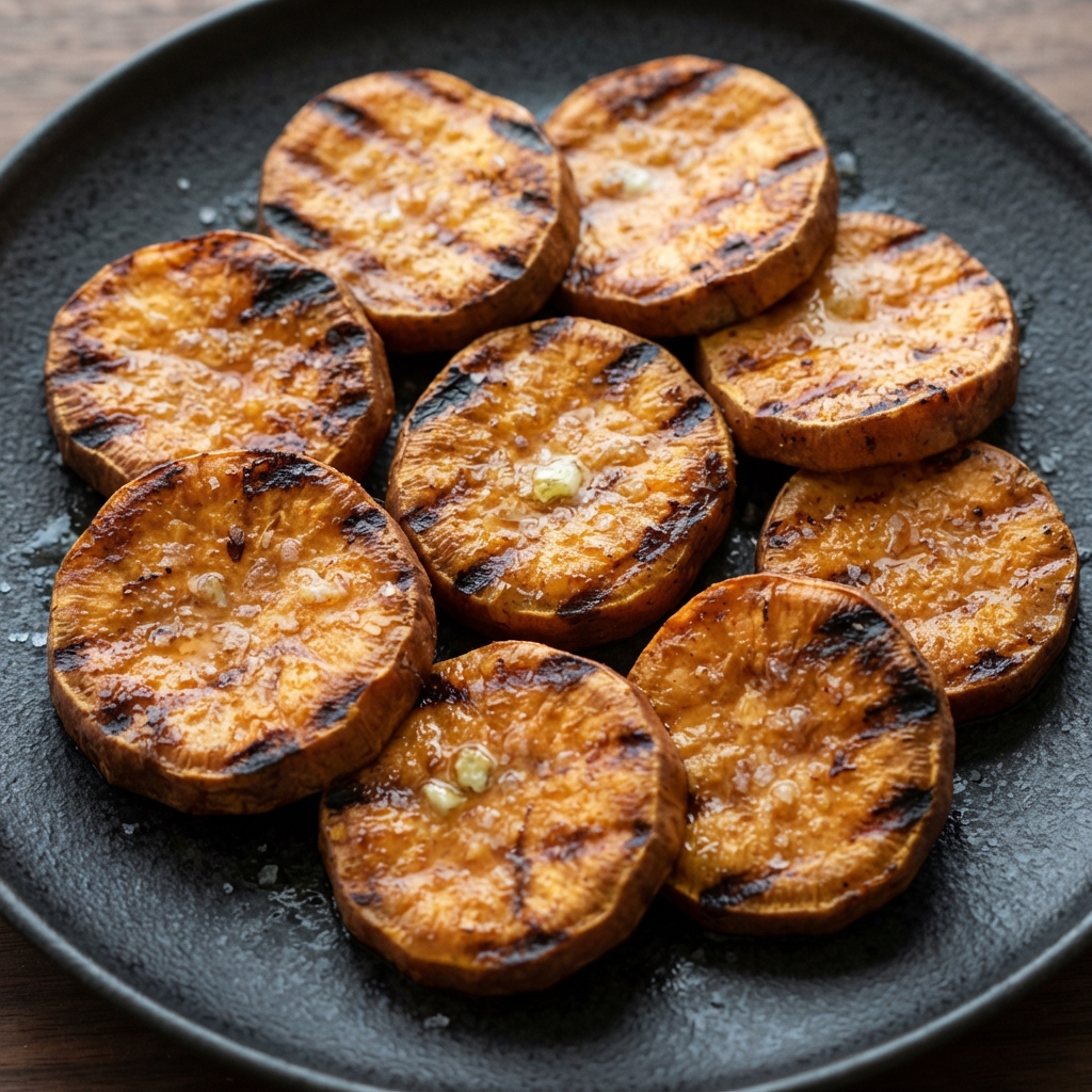 Grilled Yams