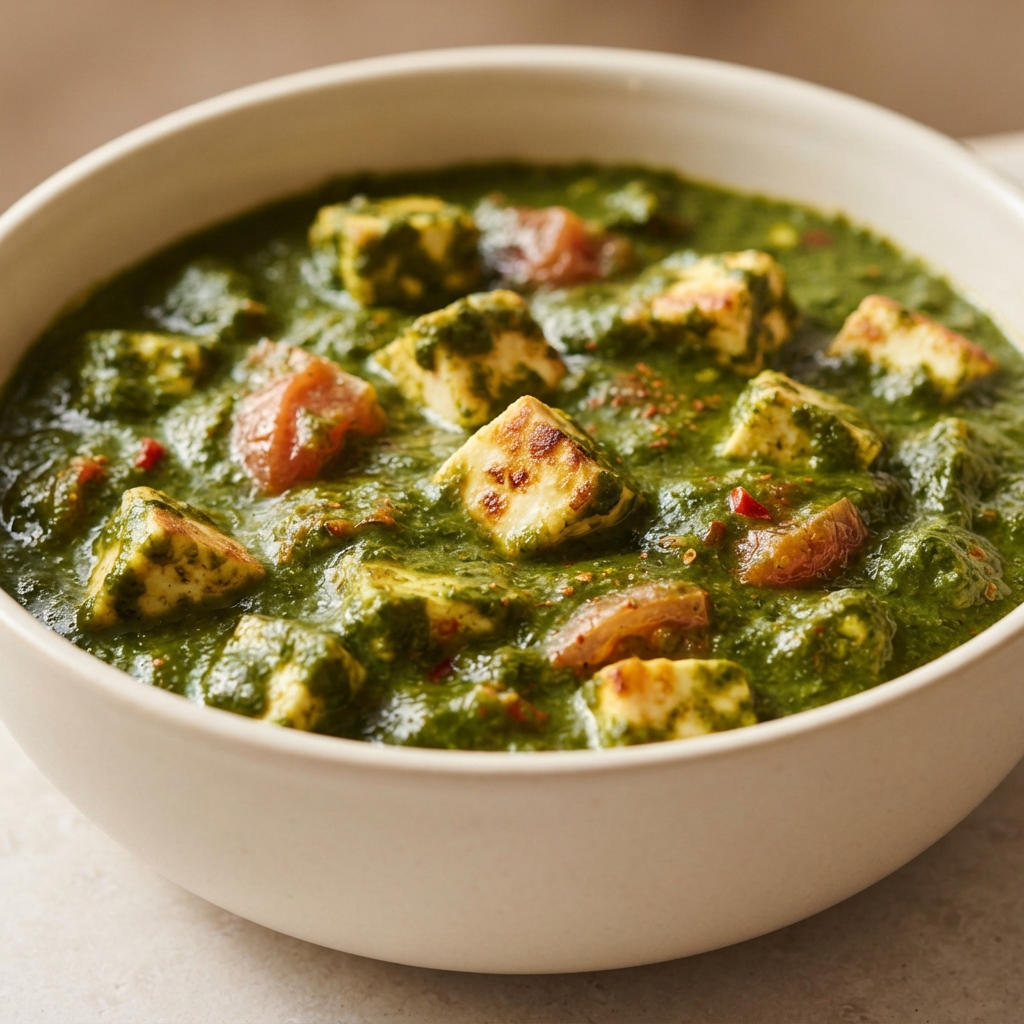 Easy Palak Paneer