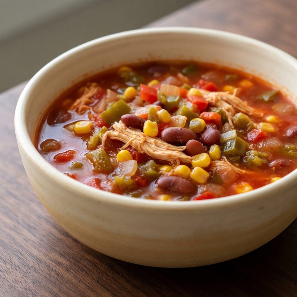 Hearty Mexican-Style Chicken Soup