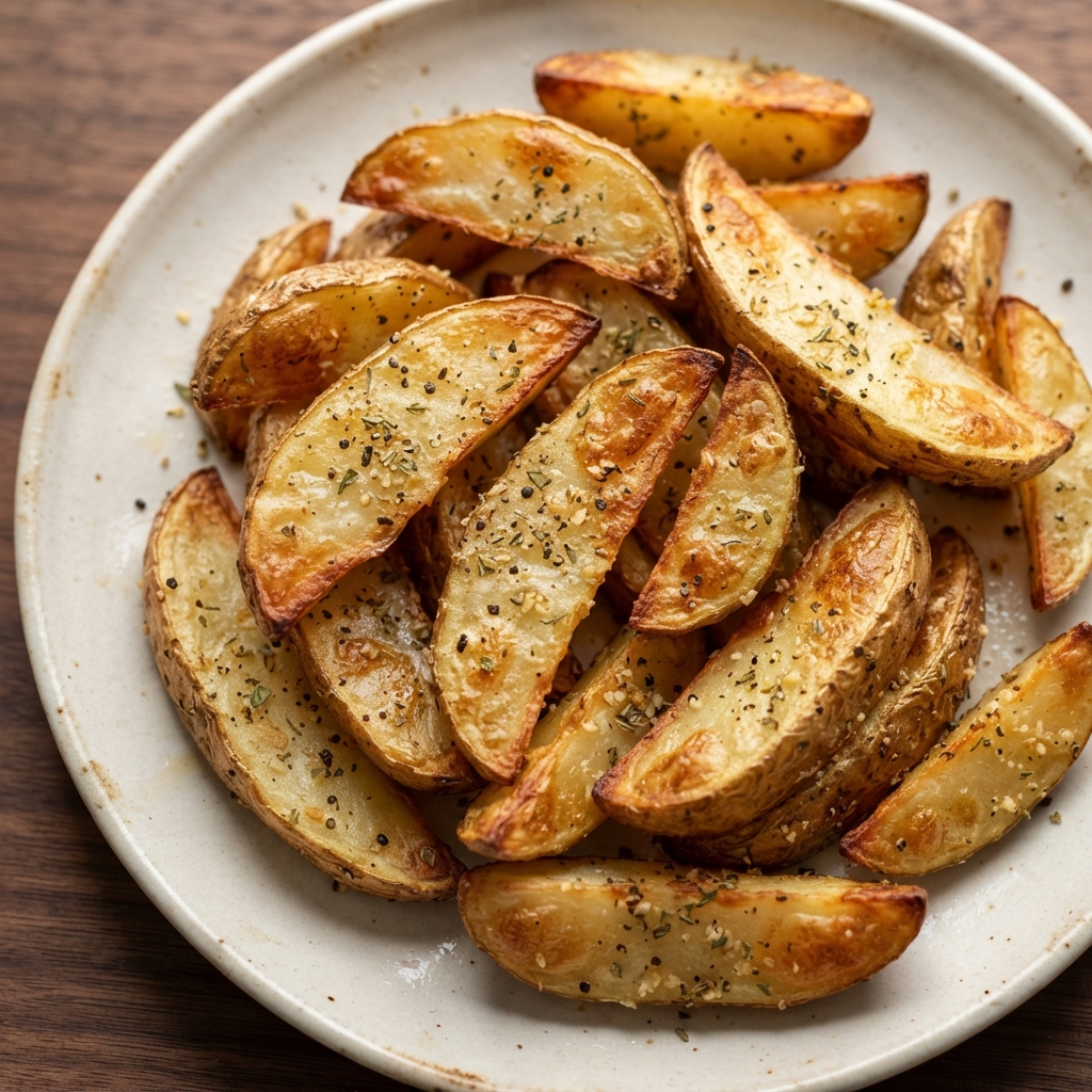 Crispy Oven-Baked Potato Wedges