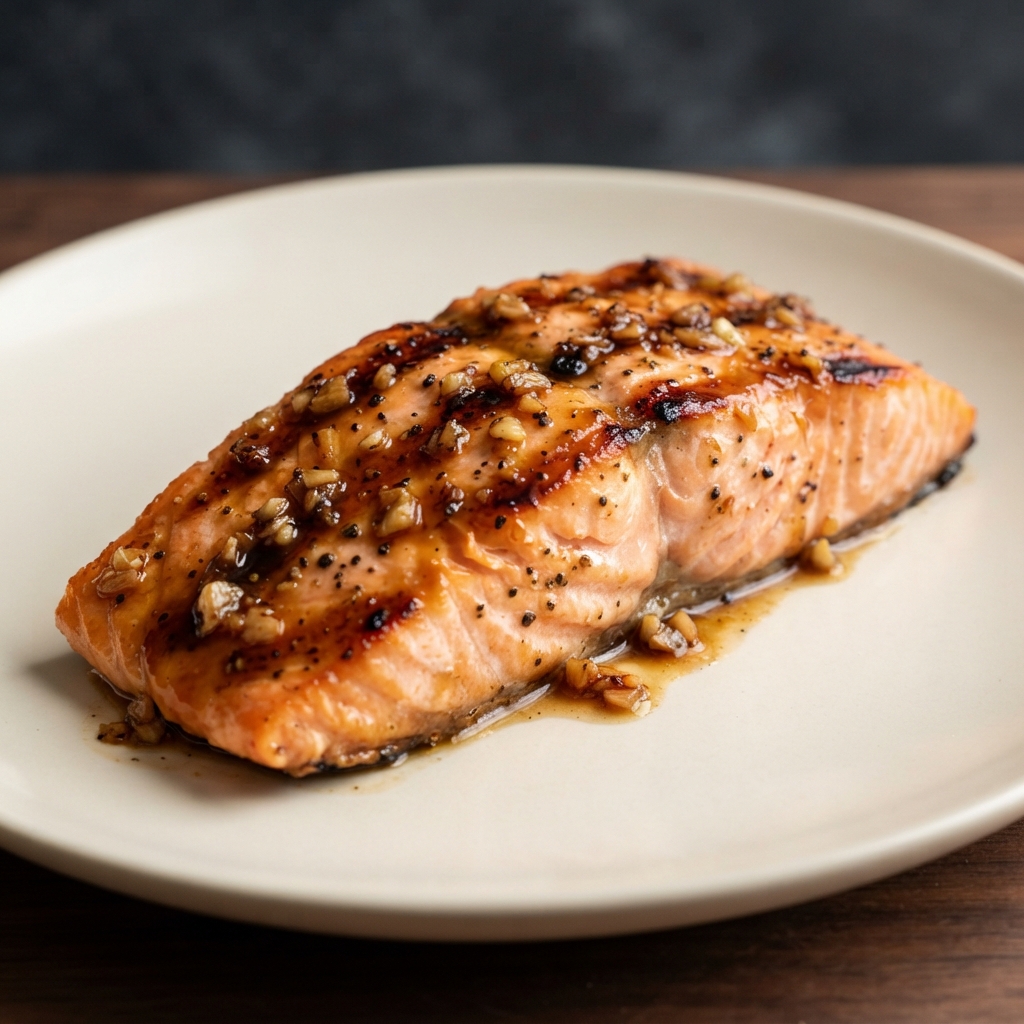 Grilled Teriyaki Salmon