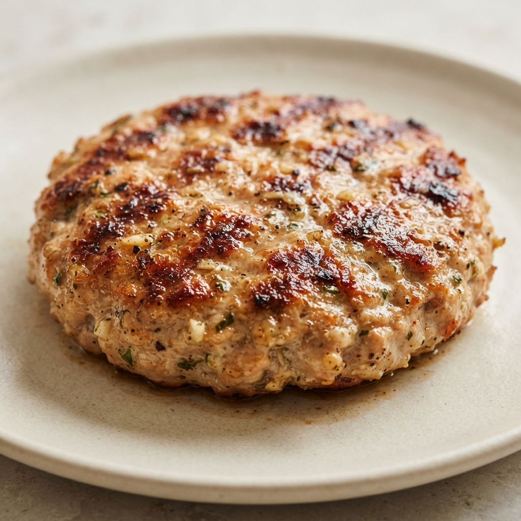 Ranch-Garlic Turkey Burger Patties