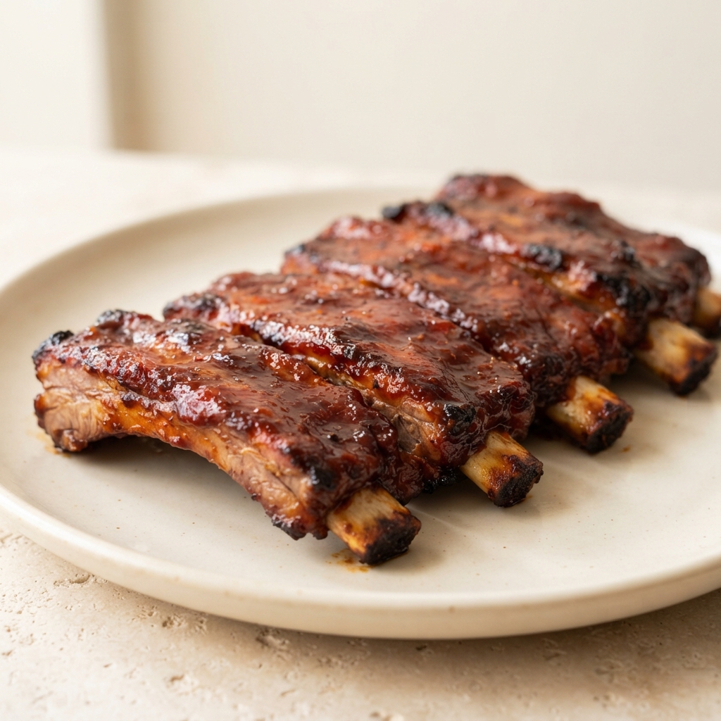 Simmered-and-Roasted Baby Back Ribs