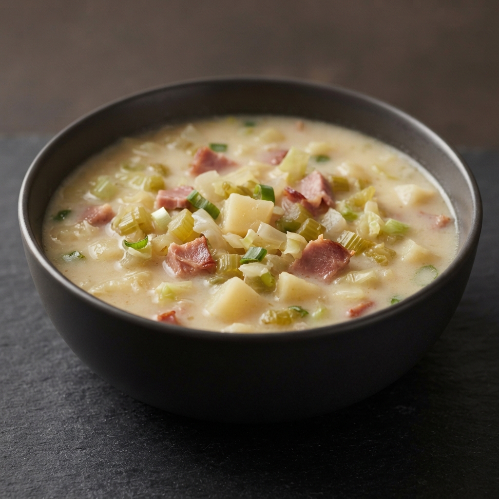 Creamy Ham Bone and Potato Soup