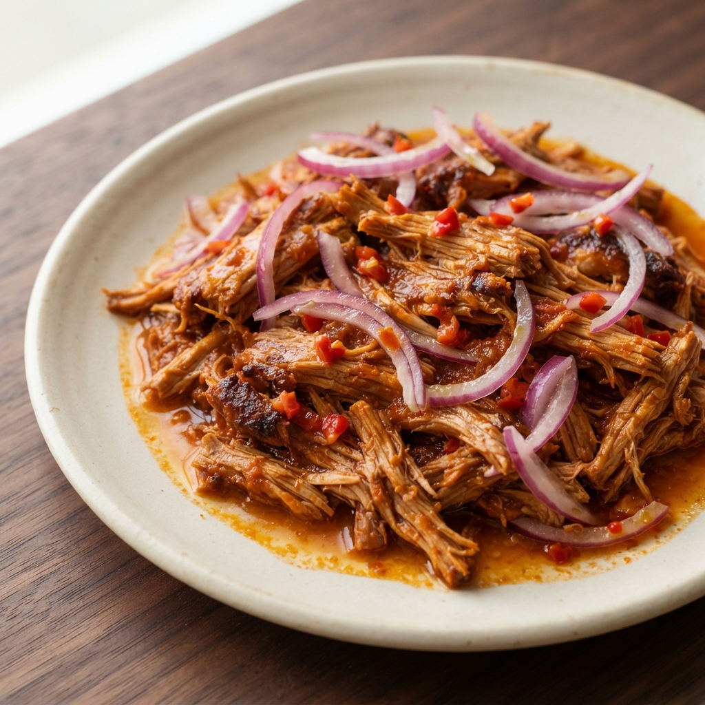 Authentic Cochinita Pibil (Spicy Mexican Pulled Pork)