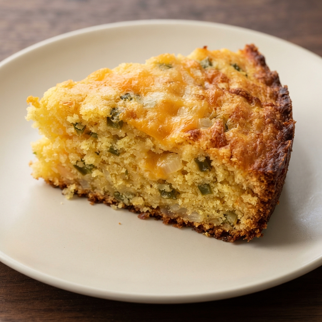 Cheddar Jalapeño Skillet Cornbread