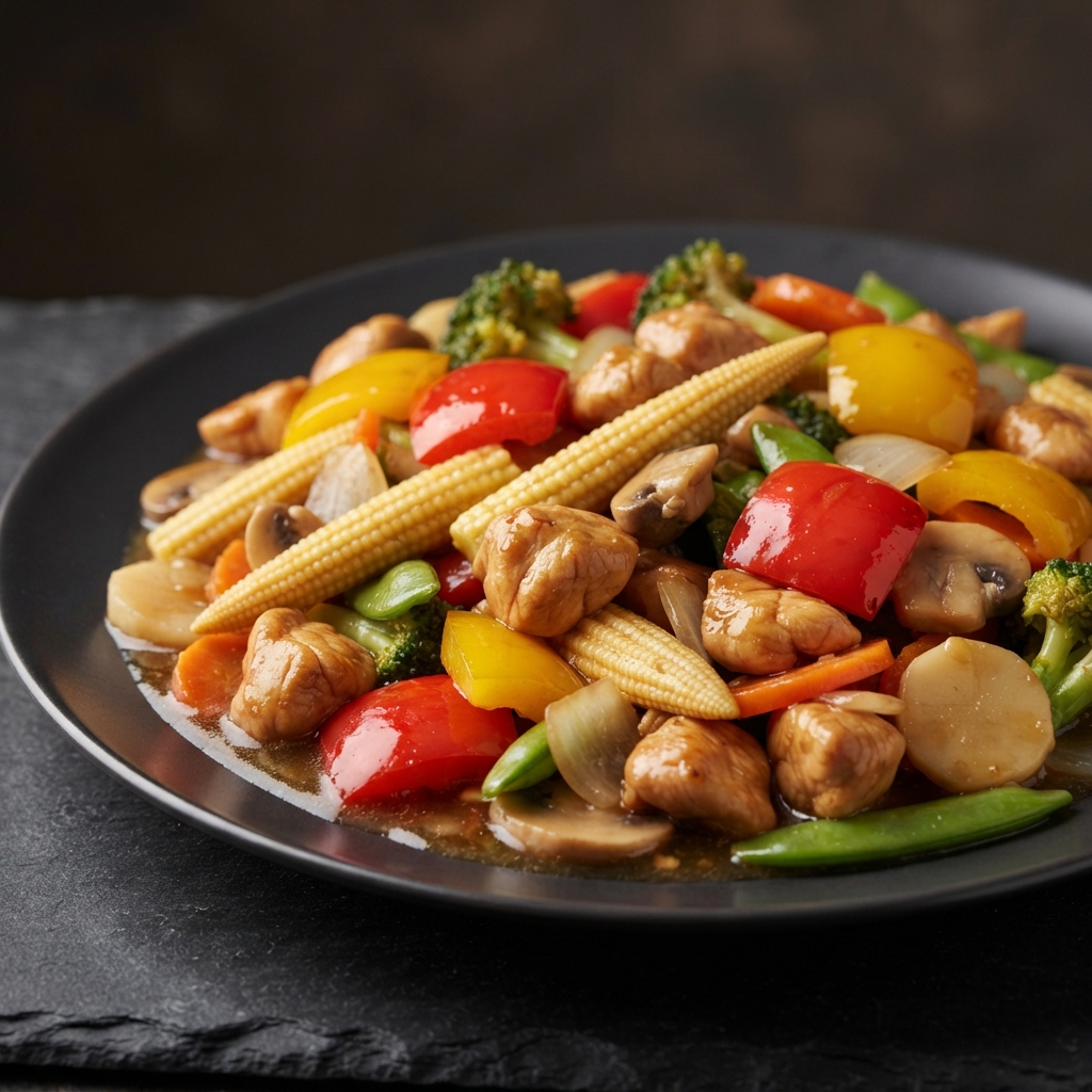 Chinese-Style Happy Family Stir-Fry