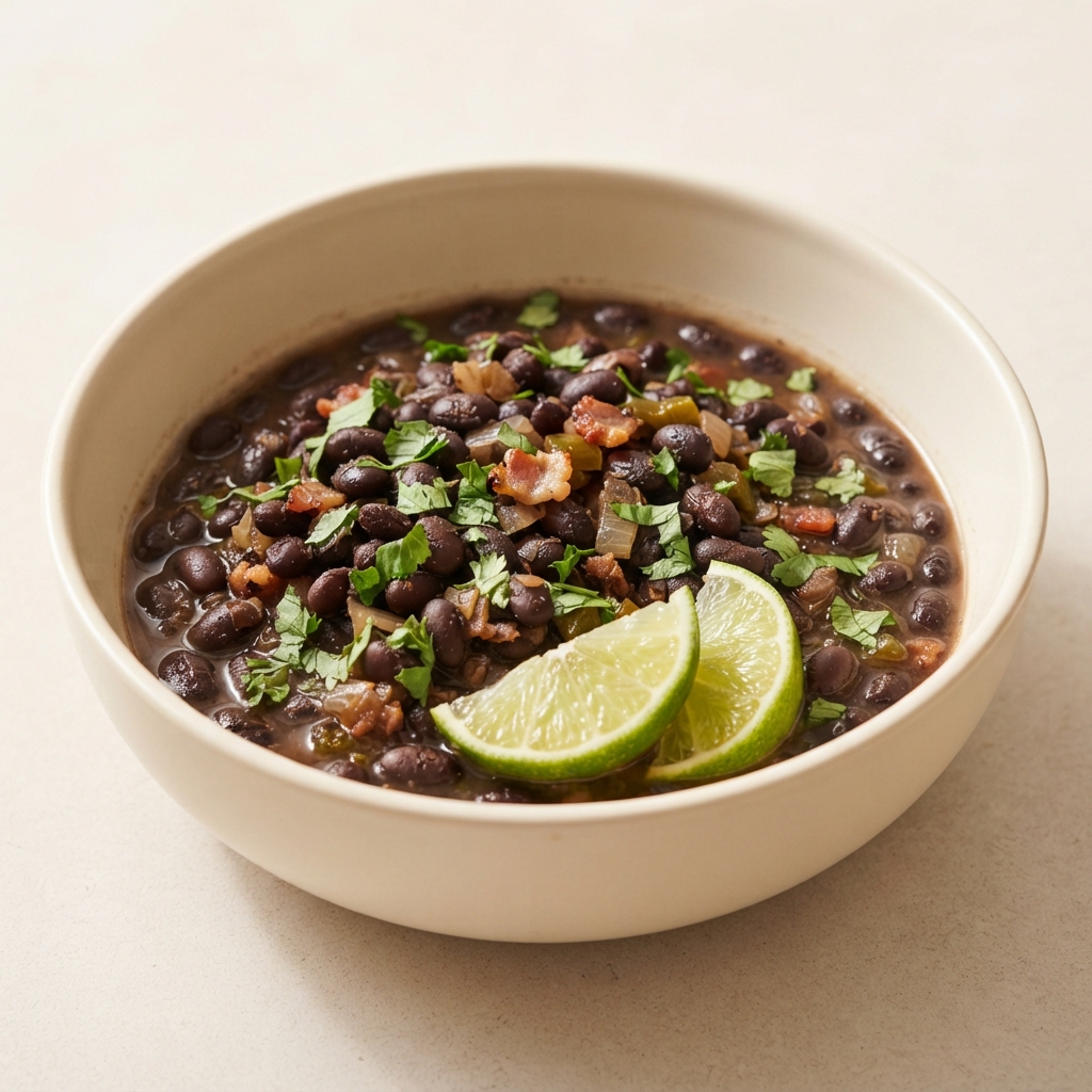 Pressure Cooker Cuban Black Beans