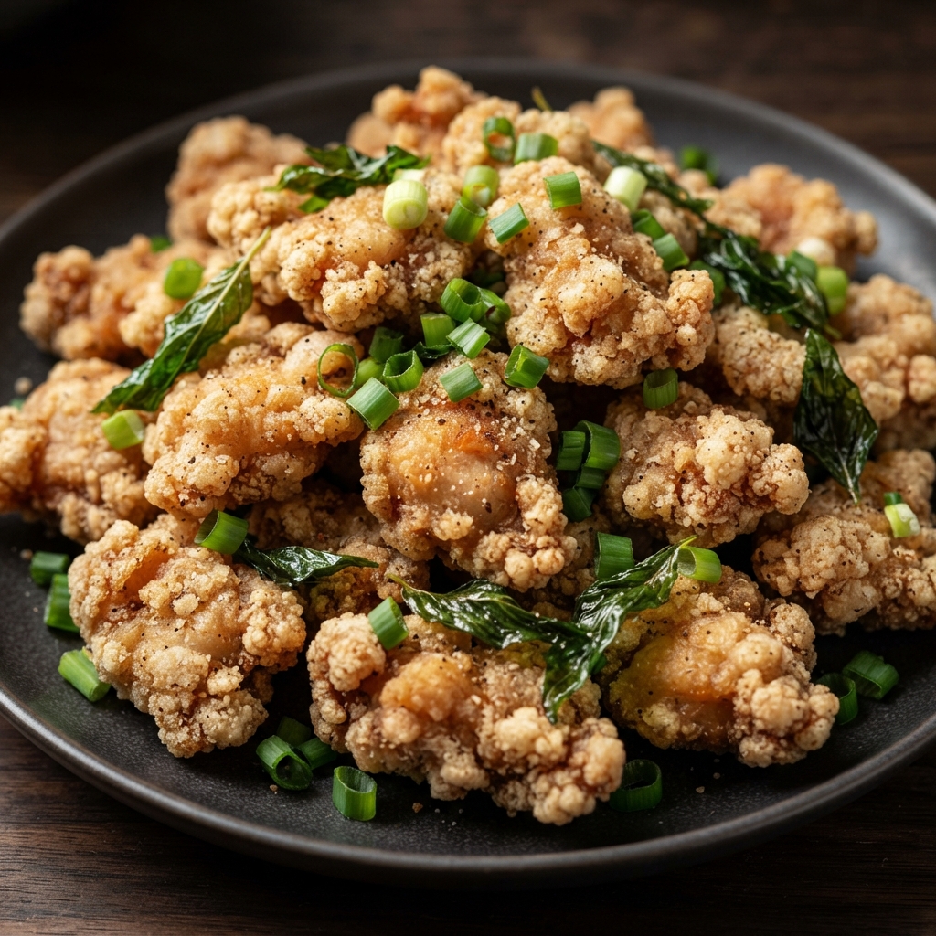 Crispy Taiwanese-Style Popcorn Chicken