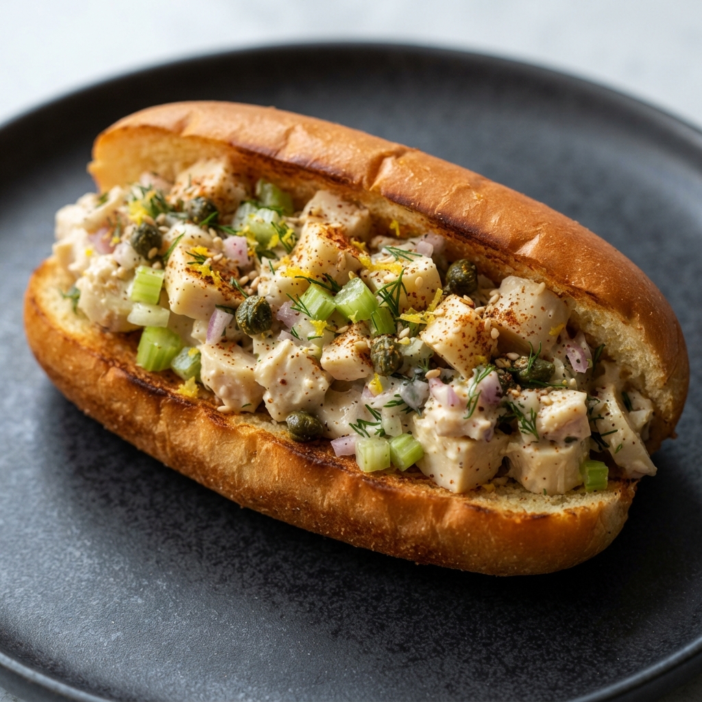 Plant-Based “Lobster” Rolls with Hearts of Palm