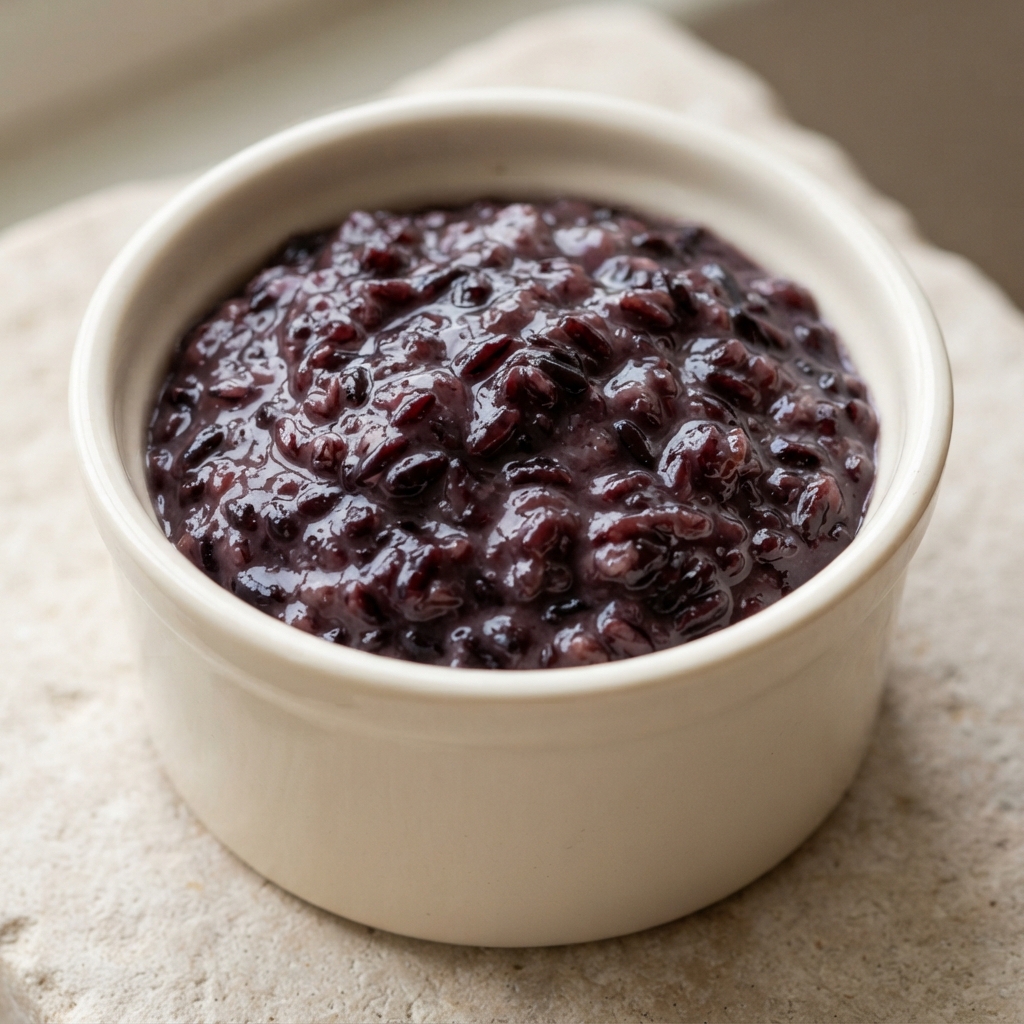 Thai Sticky Black Rice Pudding