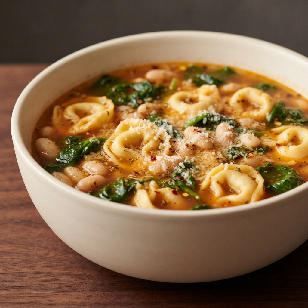 Pasta Fazoolander Tortellini & Bean Soup