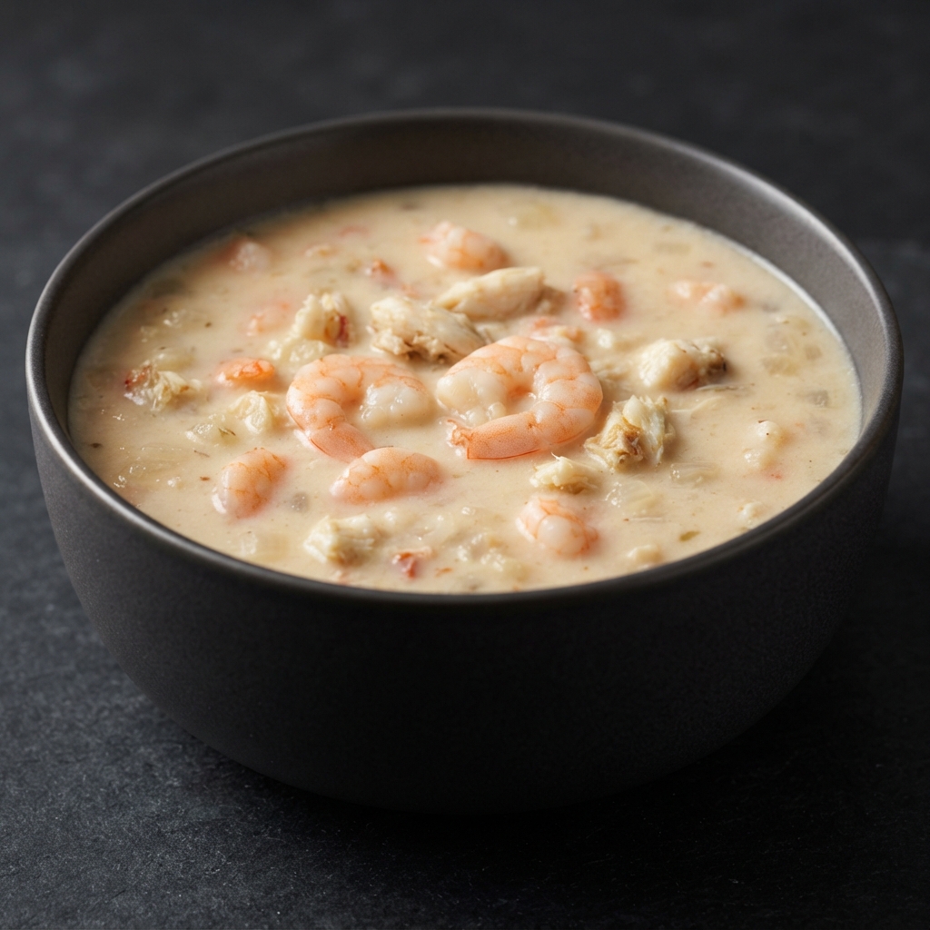 Velvety Crab and Shrimp Bisque