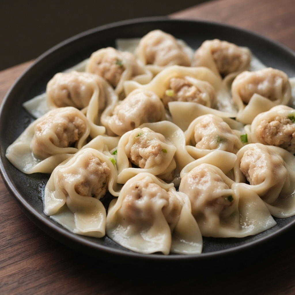 Sesame Chicken Wonton Bites