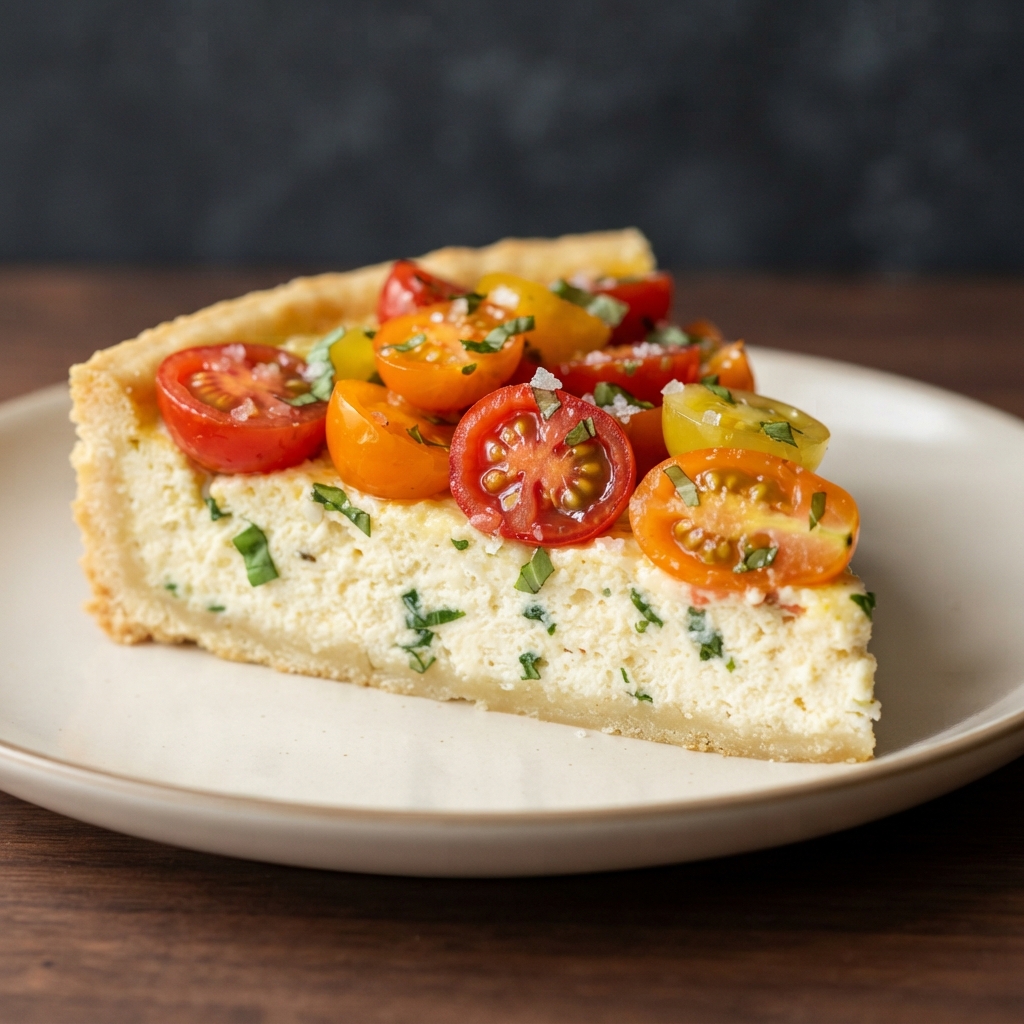 Ricotta and “Toy Box” Tomato Torta