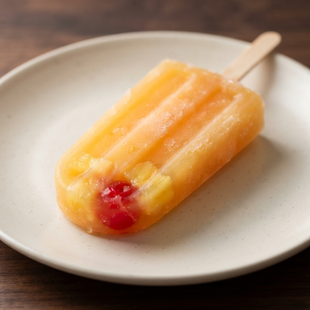 Rum-Kissed Mai Tai Ice Pops