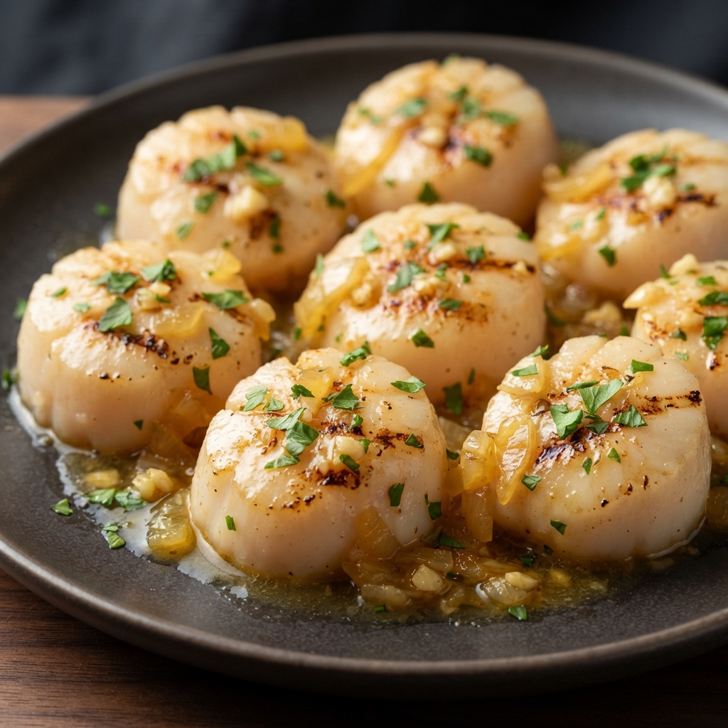 Grilled Scallops
