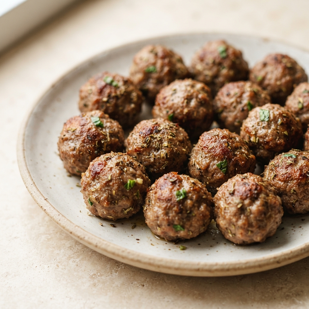 Quick Italian-Style Meatballs