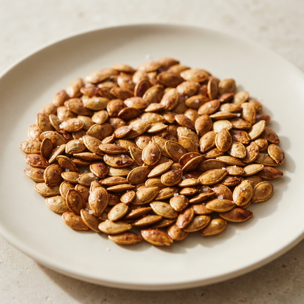 Roasted Winter Squash Seeds