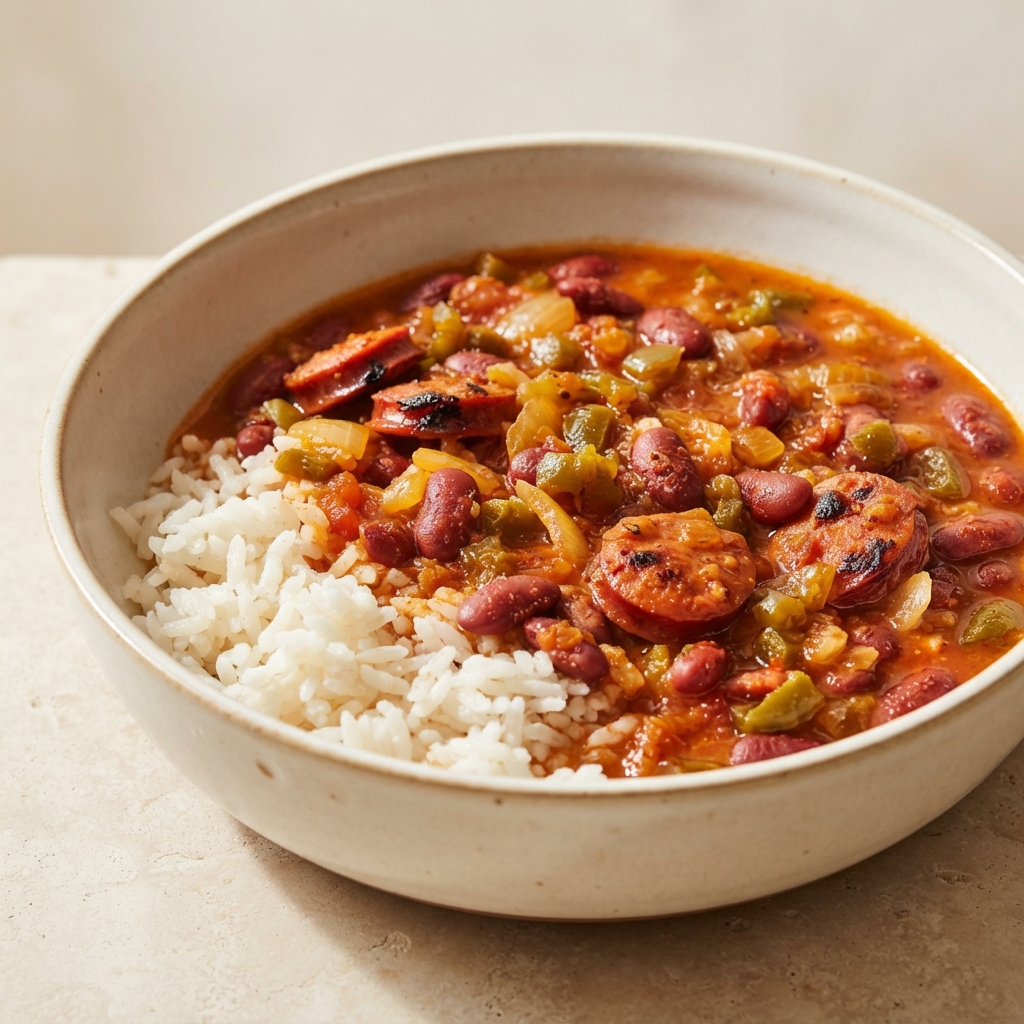 Jessica's Creole Red Beans with Rice
