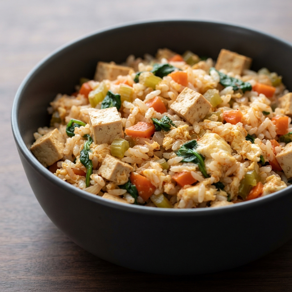 Protein-Packed Vegetarian Fried Rice